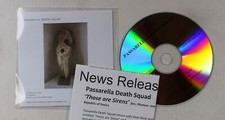 Passarella Death Squad Those Are Sirens EU Adv CDR Single 2009 + PR-Insert