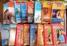 48 Romane in 16 Julia Dreifachbände, guter Zustand, Cora Verlag, ab 2001