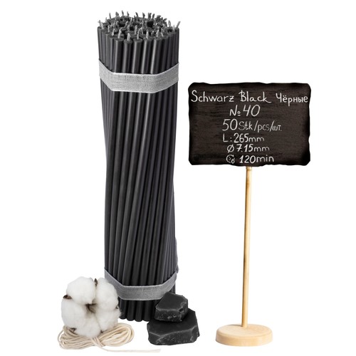Stück 5cm schwarze - 50,