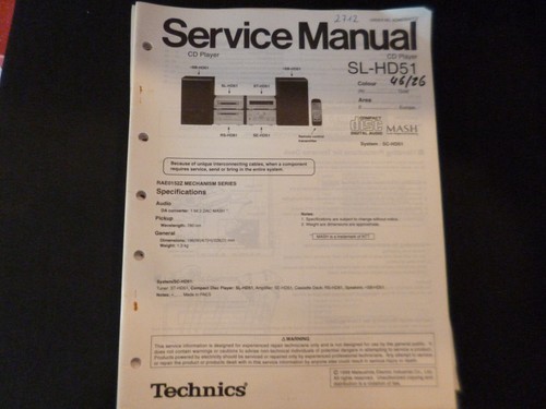 Original service manual - original,