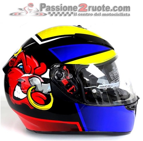 Helm agv angry bull - angry,