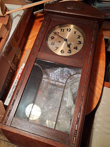 Mechanische wanduhr 1900 - um,