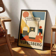 Teufelsberg Berlin Poster A3