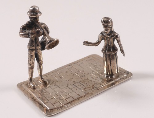 Silberfigur figur miniatur - silberfigur,