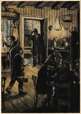 Ja, damals im alten Köln Nr. 12 aus der "Bayer-Serie" Stichdruck 21 x 15 cm anti