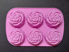 Silikonform Gießform Rosen