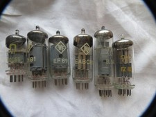 Röhrenset für Radioreparatur