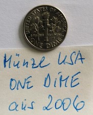 Münze USA, One Dime aus 2006
