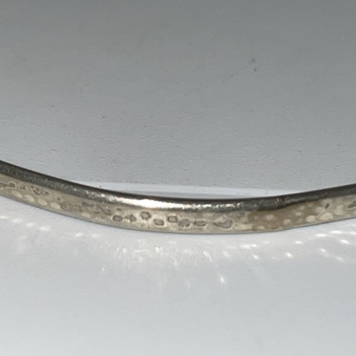 835 silber armreif hammer - silber, +