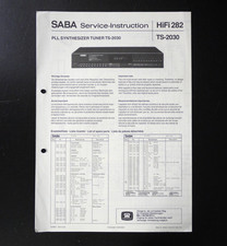 Original SABA TS-2030 PLL