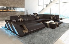 Sofa Wohnlandschaft Leder