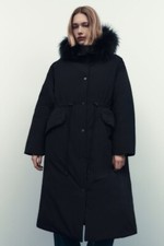 Nwt zara hooded oversized - nwt,