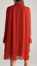 Joop Kleid Rot Joop! Chiffon 34Gr Neu ohne Etikett 