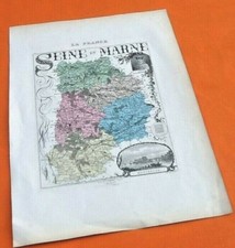 Seine Und Marne Karte