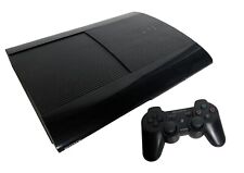 SONY Playstation 3 Super Slim mit Controller - Schwarz | PS3 Konsole 500GB