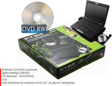EXTERN USB DVD-RW CDRW