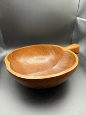 Schöne Große Teakschale