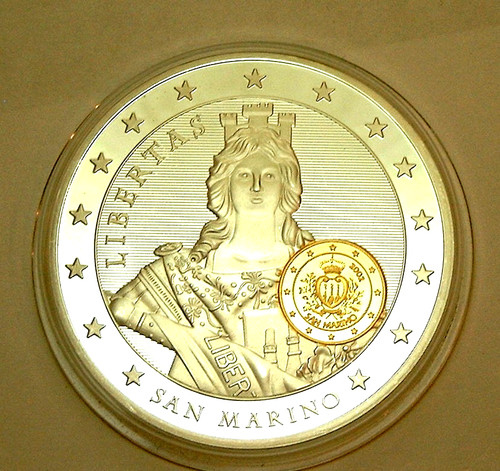 San marino euro 2002 libertas - marino,