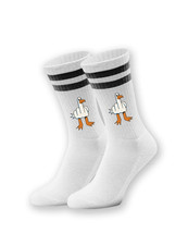 Unisex Socken Möwe mit Finger