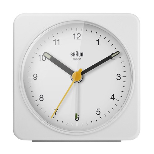 Braun bc03w quarzwecker - quarzwecker, weiß