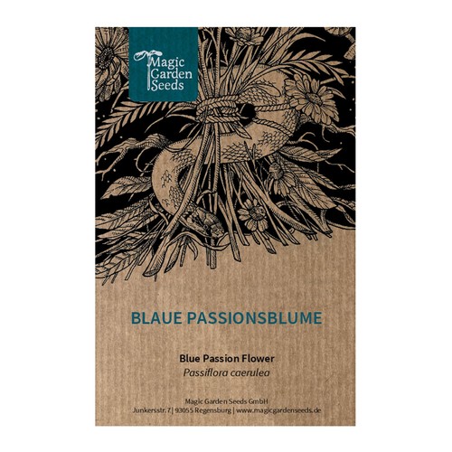 Blaue passionsblume - blaue,