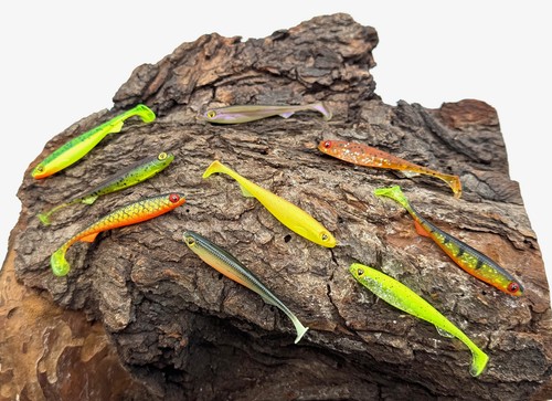 Fox rage slick shad 7cm - slick, uv
