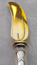 *RAR* Grosser Butterstreicher im Jugendstil F. Adler für Wilkens in 800er Silber