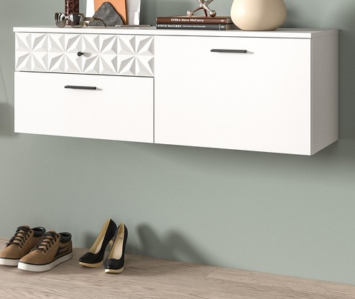 Schuhschrank weiß - in,