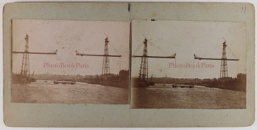 Metallbrücke 1900 und - um,