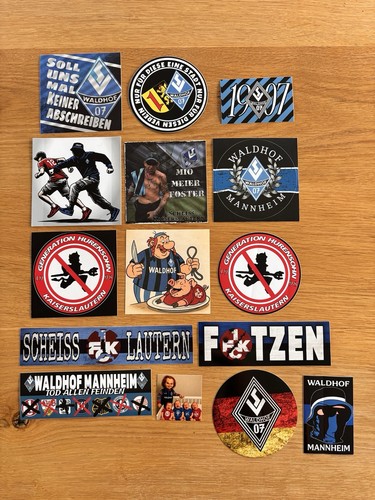 Aufkleber mix ultras sv - aufkleber,