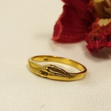 Ansprechender Ring 835 Silber