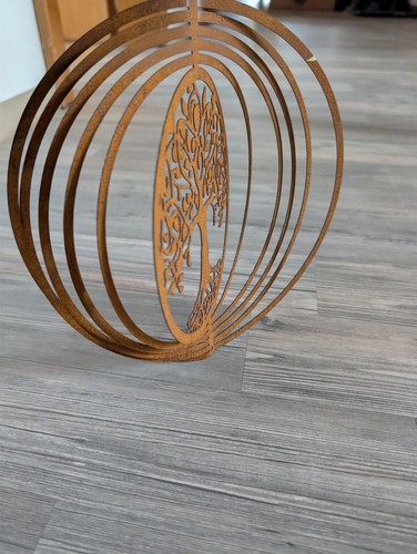 Windspiel spirale baum cm - spirale,