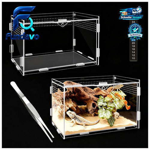 Acryl terrarium 360 für - acryl,