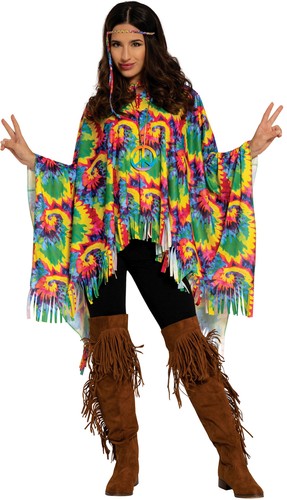 Hippie jahre poncho - 60,