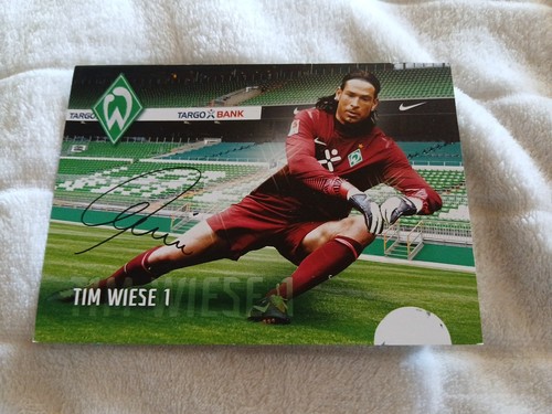 Signierte tim wiese werder - signierte,