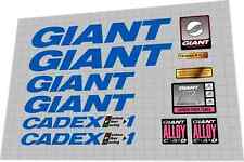 1992 Giant Cadex CFR 1 DECAL SET