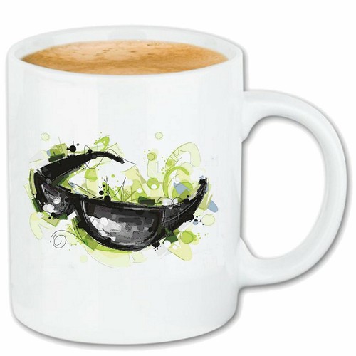 Kaffeetasse coole sonnenbrille - kaffeetasse,