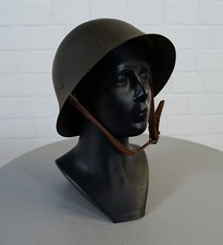 alter Stahlhelm Olivgrün Gr. 55-57 mit Innenteil Modell M26 - M1926 Schweden