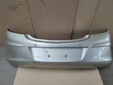Stoßstange Hinten Silber [Z40M] | Opel Corsa D 1.2B 09BJ B162
