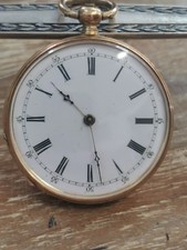 Taschenuhr Gold 18K, 26,3 gr