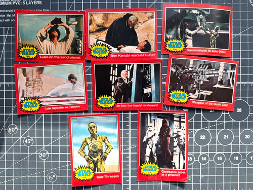 Star wars vintage topps - wars,