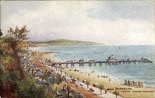 Ak Shanklin Isle of Wight England,  Blick auf Sandown,... - 4858960