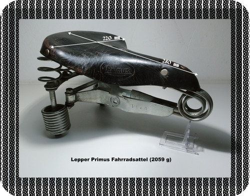Fahrradsattel lepper primus - lepper,