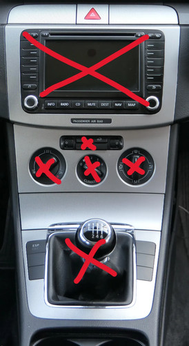 Passat verkleidung - passat, 3c