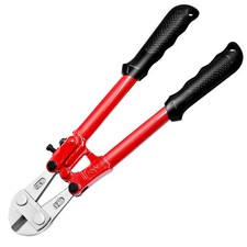 B-WAREN Bolzenschneider Schneidleistung 4 mm, Bolzenschere mit gehärteten Backen