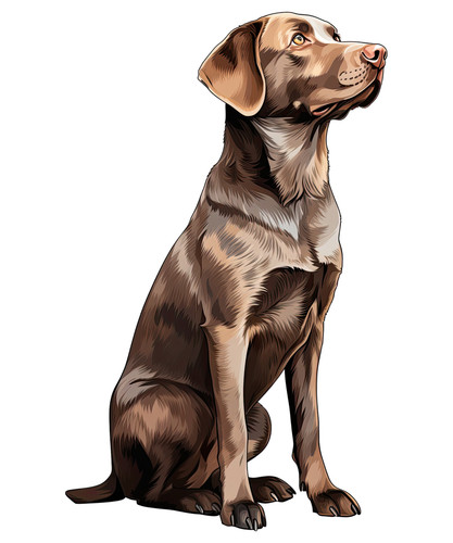 Sitzender hund auto aufkleber - auto,