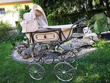 Exclusiver schöner Retro Vintage Kinderwagen 80-ziger Jahre STRENG gut erhalten