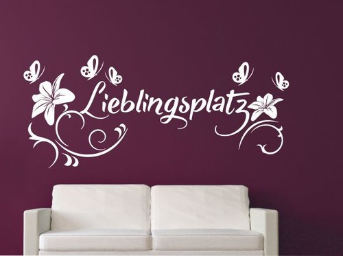 Wandtattoo wandaufkleber - wandtattoo,