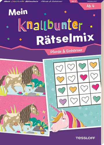 Mein knallbunter rätselmix - mein,