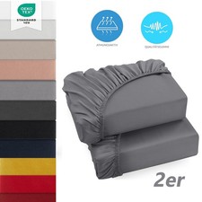 2er Spannbettlaken 100%